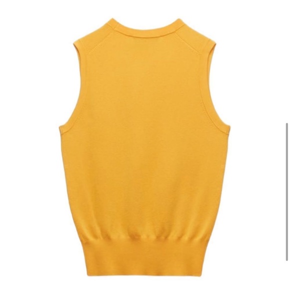 Zara 🧡🧡🧡 Basic Knit Top - Size Small - NWT - Picture 3 of 7